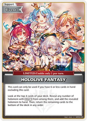 HOLOLIVE FANTASY (U) (hBP02-085)