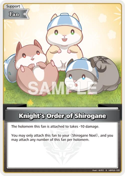 Image for Knight's Order of Shirogane (S) (hBP02-100) - Hololive