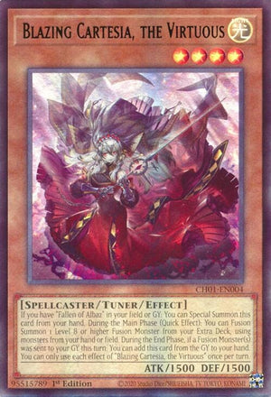 Blazing Cartesia, the Virtuous (CH01-EN004)
