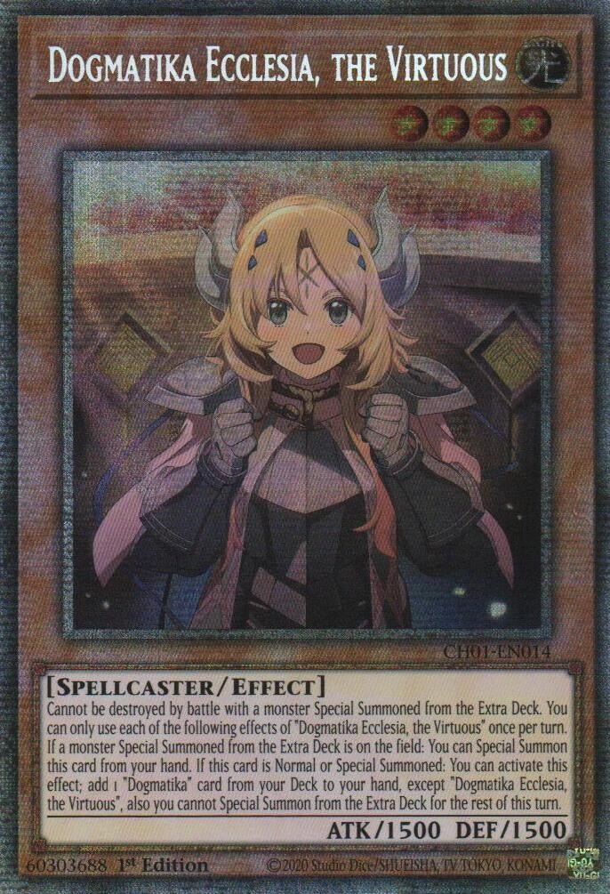 Dogmatika Ecclesia, the Virtuous (Starlight Rare) (CH01-EN014)