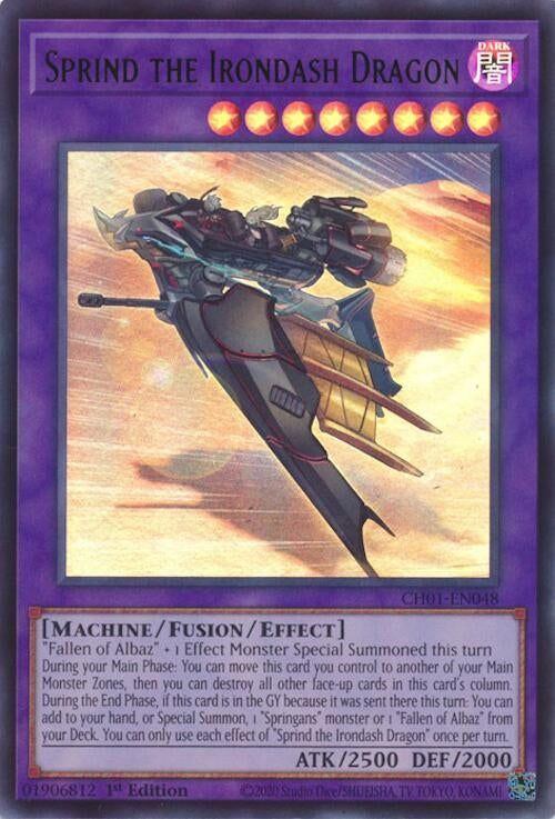 Sprind the Irondash Dragon (CH01-EN048)