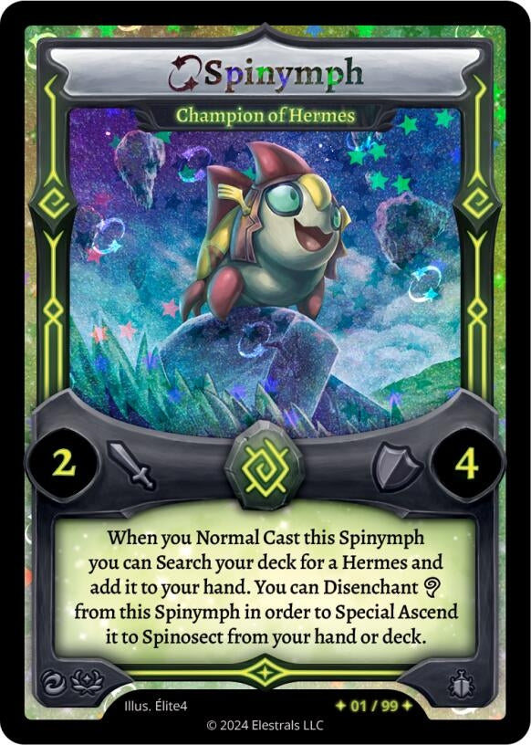 Image for Spinymph - Champion of Hestia (Serialized) (/99) - Elestrals