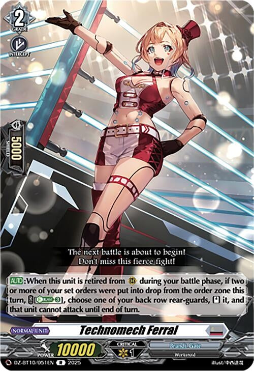 Image for Technomech Ferral (DZ-BT10/051EN) - Cardfight Vanguard