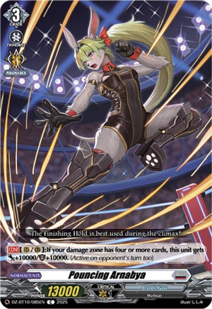 Pouncing Arnabya (DZ-BT10/085EN)