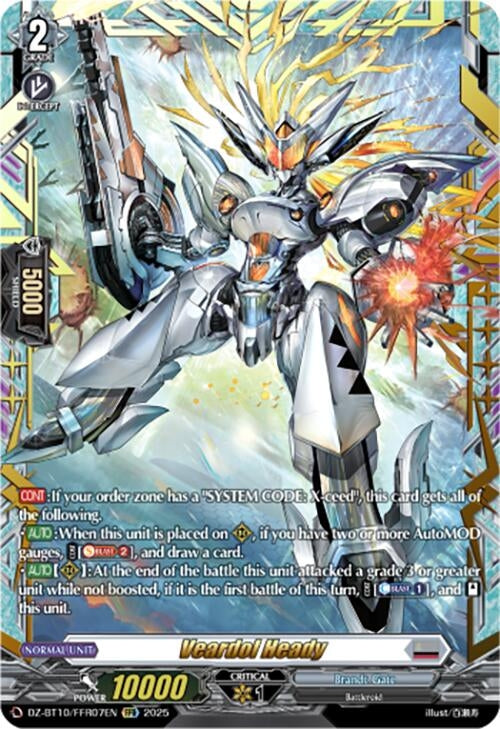 Image for Veardol Heady (FFR) (DZ-BT10/FFR07EN) - Cardfight Vanguard