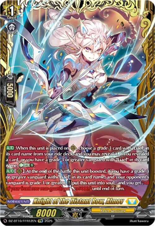 Image for Knight of the Distant Bow, Almov (FFR) (DZ-BT10/FFR12EN) - Cardfight Vanguard