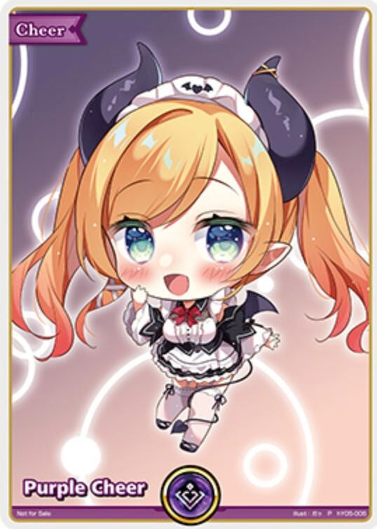 Image for Purple Cheer - Yuzuki Choco (P) (hY05-006) - Hololive