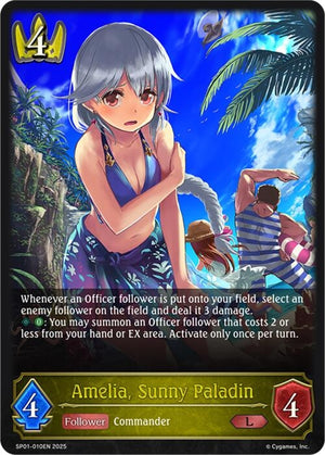 Amelia, Sunny Paladin (SP01-010EN)