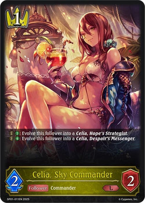 Celia, Sky Commander (SP01-011EN)