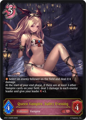 Queen Vampire, Sultry Evening (SP01-032EN)