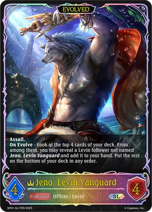 Jeno, Levin Vanguard (Evolved) (SL) (SP01-SL17EN)