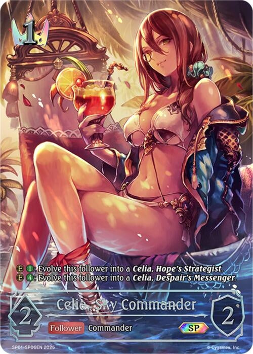 Image for Celia, Sky Commander (SP) (SP01-SP06EN) - Shadowverse: Evolve