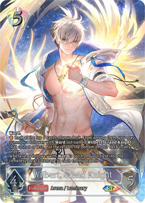 Image for Wilbert, Grand Knight (SP) (SP01-SP28EN) - Shadowverse: Evolve