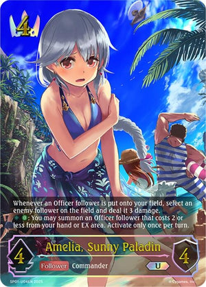 Amelia, Sunny Paladin (U) (SP01-U04EN)