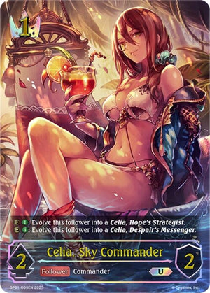 Celia, Sky Commander (U) (SP01-U05EN)