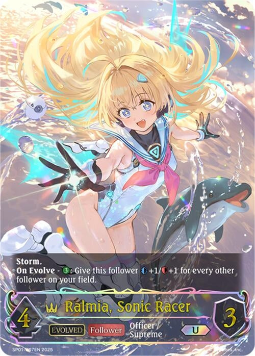 Image for Ralmia, Sonic Racer (Evolved) (U) (SP01-U07EN) - Shadowverse: Evolve