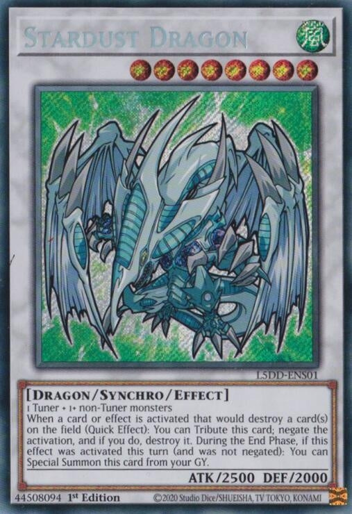 Image for Stardust Dragon (L5DD-ENS01) (L5DD-ENS01) - YuGiOh