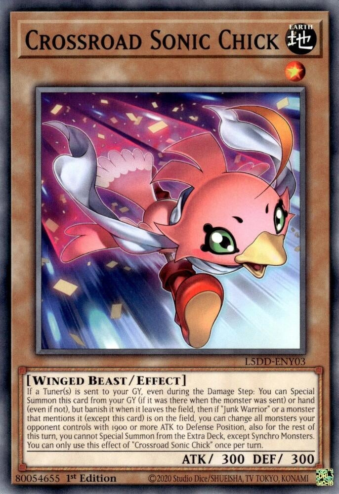 Image for Crossroad Sonic Chick (L5DD-ENY03) - YuGiOh