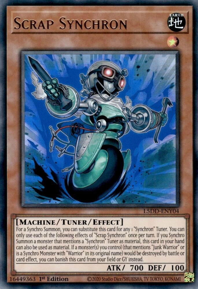 Image for Scrap Synchron (L5DD-ENY04) - YuGiOh