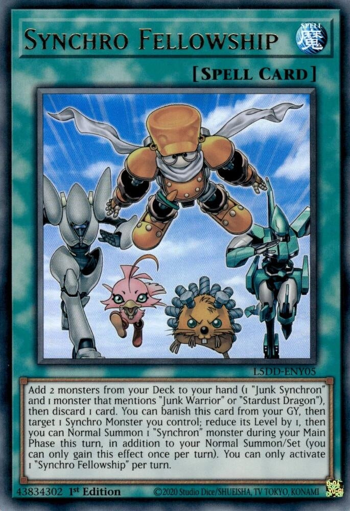 Image for Synchro Fellowship (L5DD-ENY05) - YuGiOh