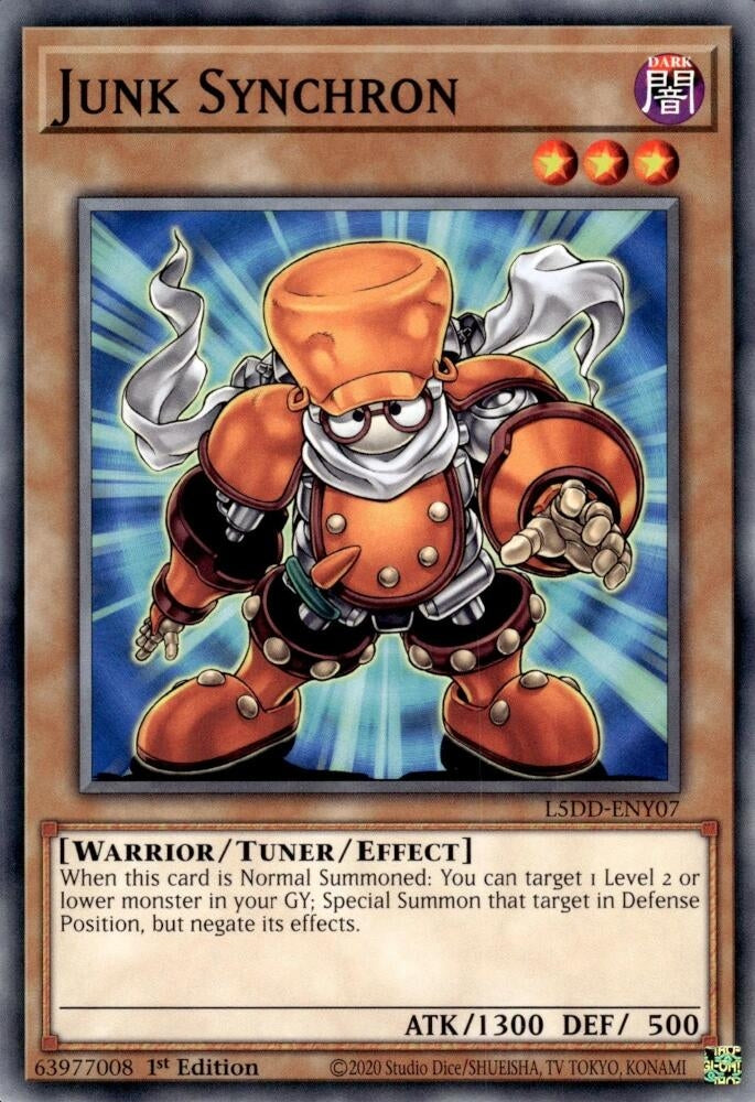 Image for Junk Synchron (L5DD-ENY07) - YuGiOh