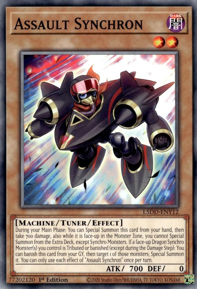Image for Assault Synchron (L5DD-ENY12) - YuGiOh