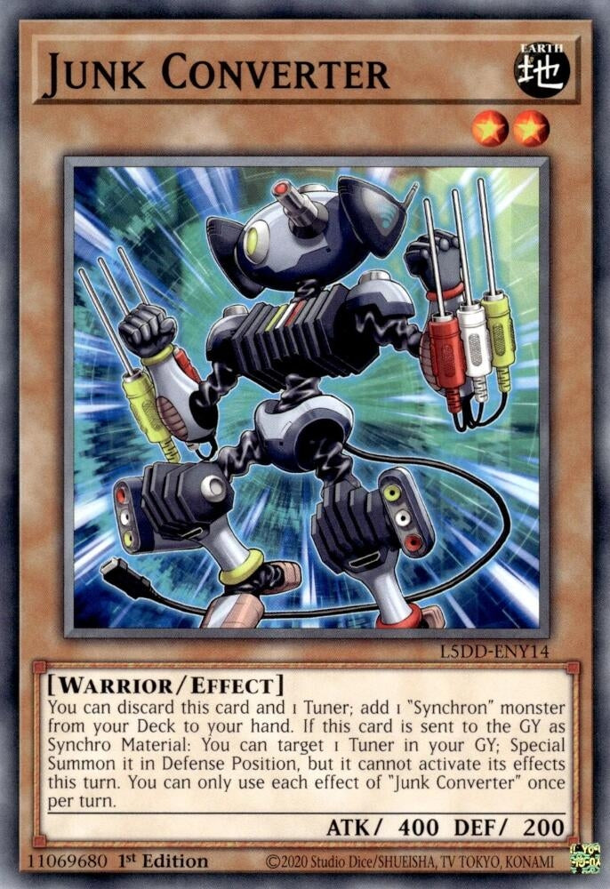 Image for Junk Converter (L5DD-ENY14) - YuGiOh