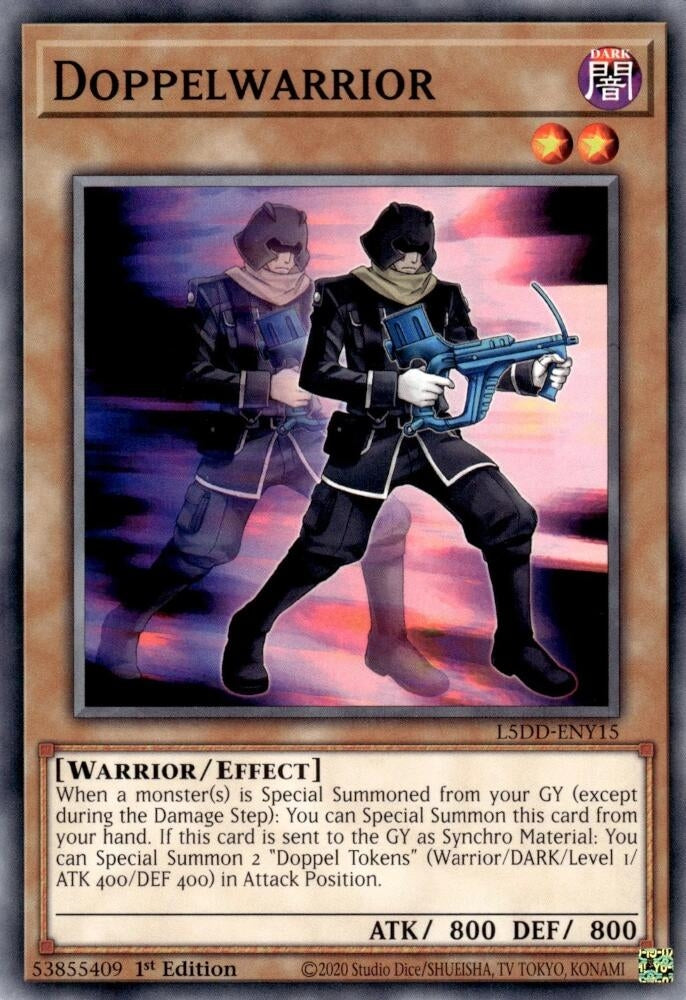 Image for Doppelwarrior (L5DD-ENY15) - YuGiOh