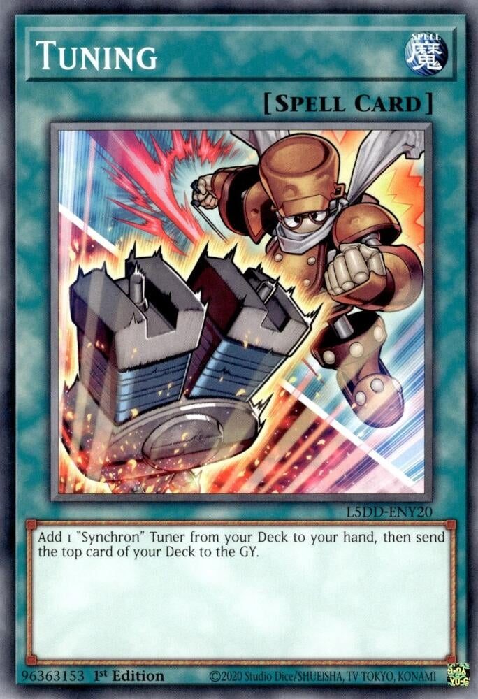 Image for Tuning (Alternate Art) (L5DD-ENY20) - YuGiOh