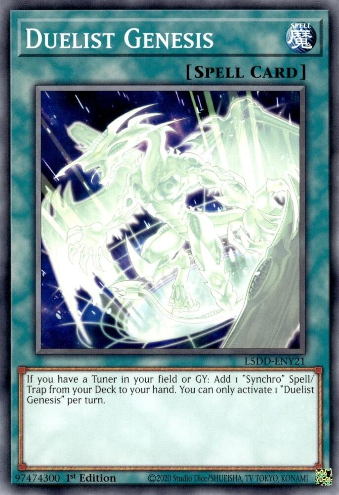 Image for Duelist Genesis (L5DD-ENY21) - YuGiOh