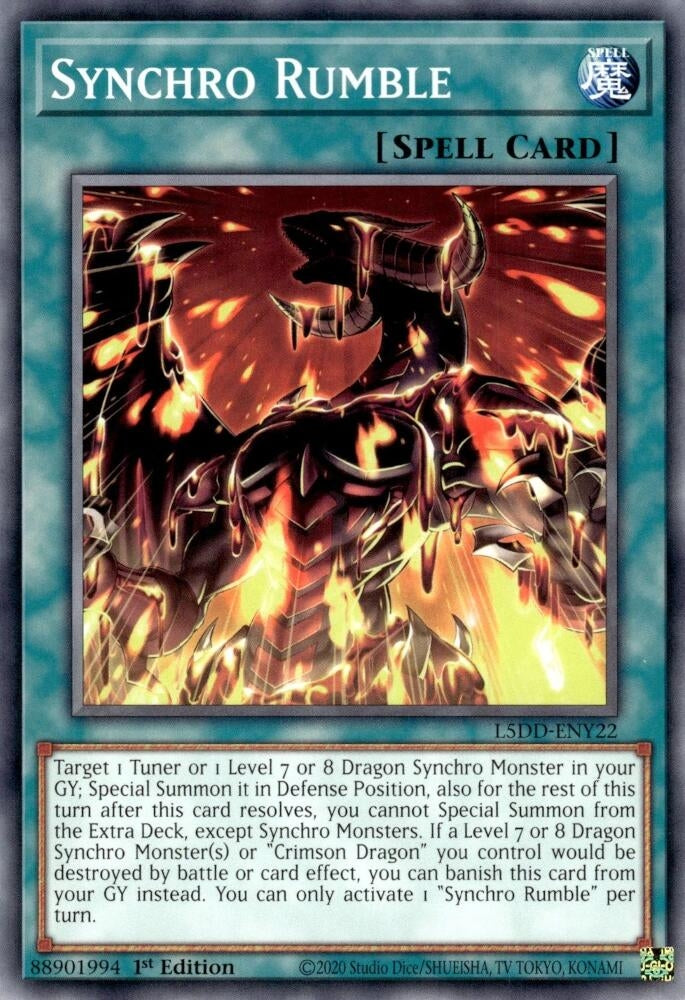Image for Synchro Rumble (L5DD-ENY22) - YuGiOh