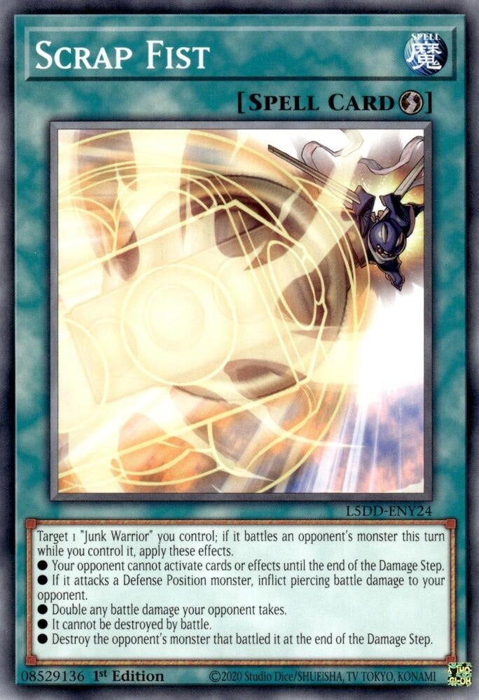 Image for Scrap Fist (L5DD-ENY24) - YuGiOh