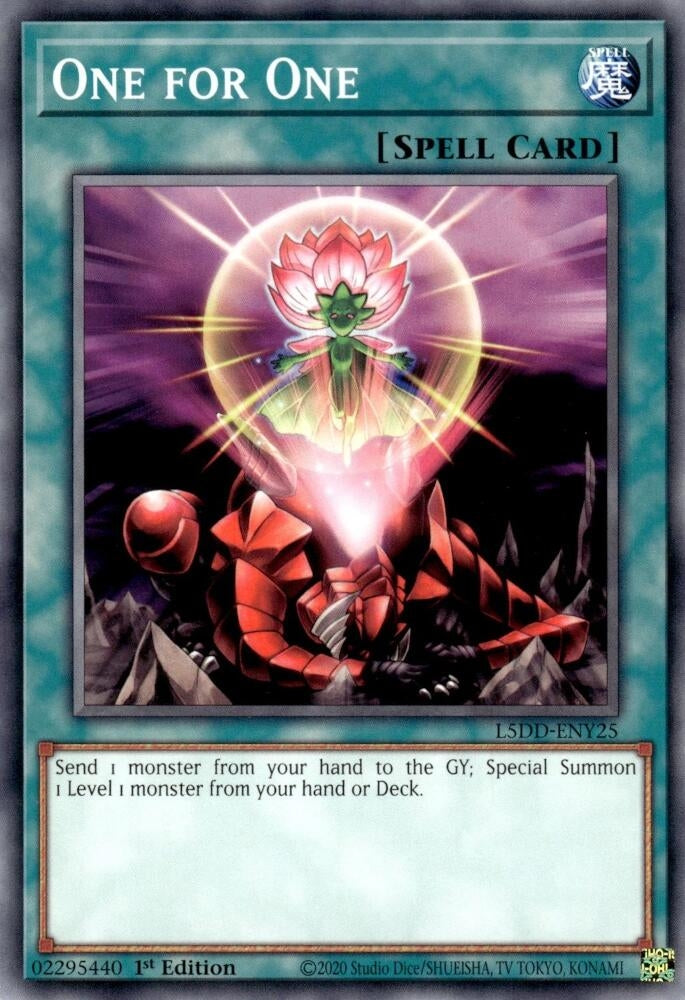 Image for One for One (L5DD-ENY25) - YuGiOh