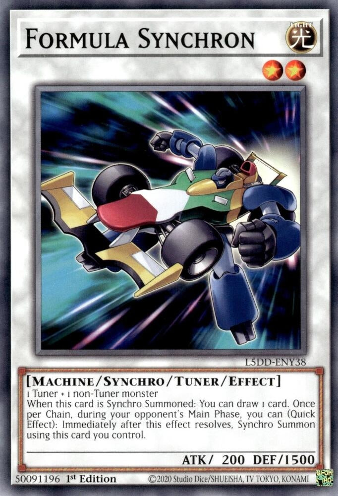 Image for Formula Synchron (L5DD-ENY38) - YuGiOh