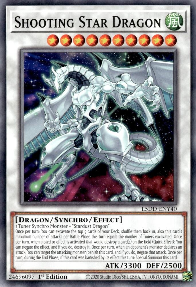 Image for Shooting Star Dragon (L5DD-ENY40) - YuGiOh