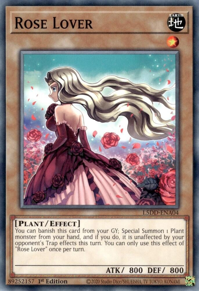 Image for Rose Lover (L5DD-ENA04) - YuGiOh