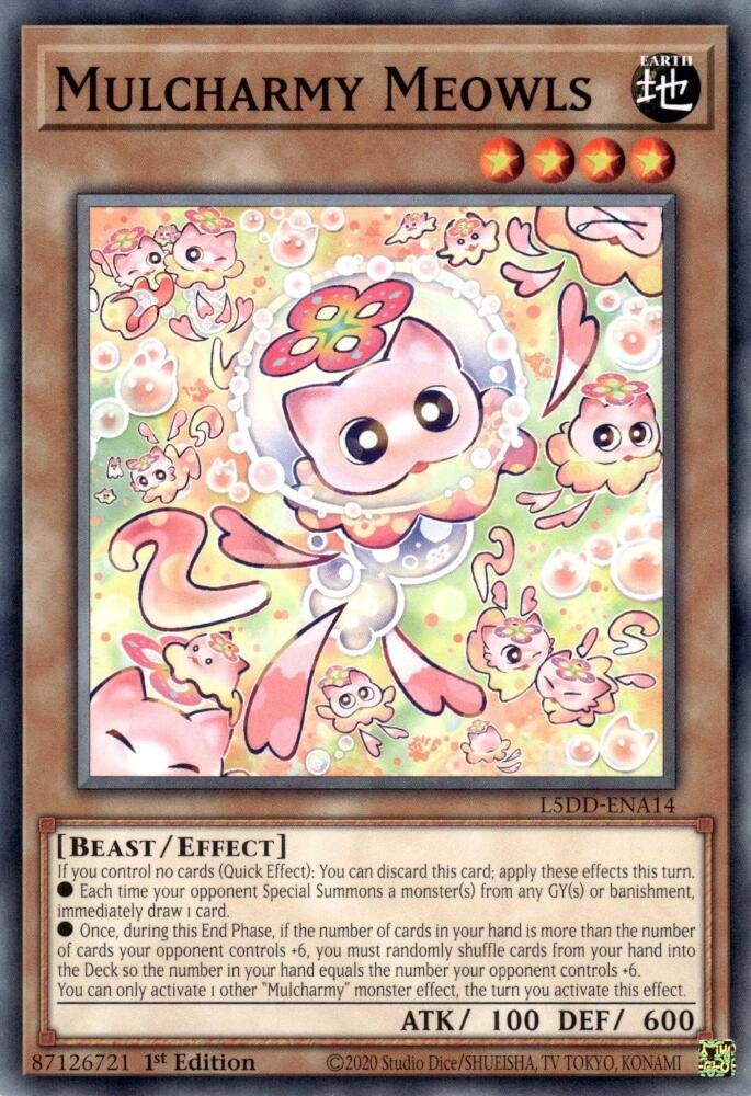 Image for Mulcharmy Meowls (L5DD-ENA14) - YuGiOh