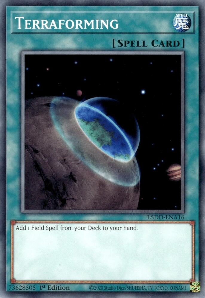 Image for Terraforming (L5DD-ENA16) - YuGiOh