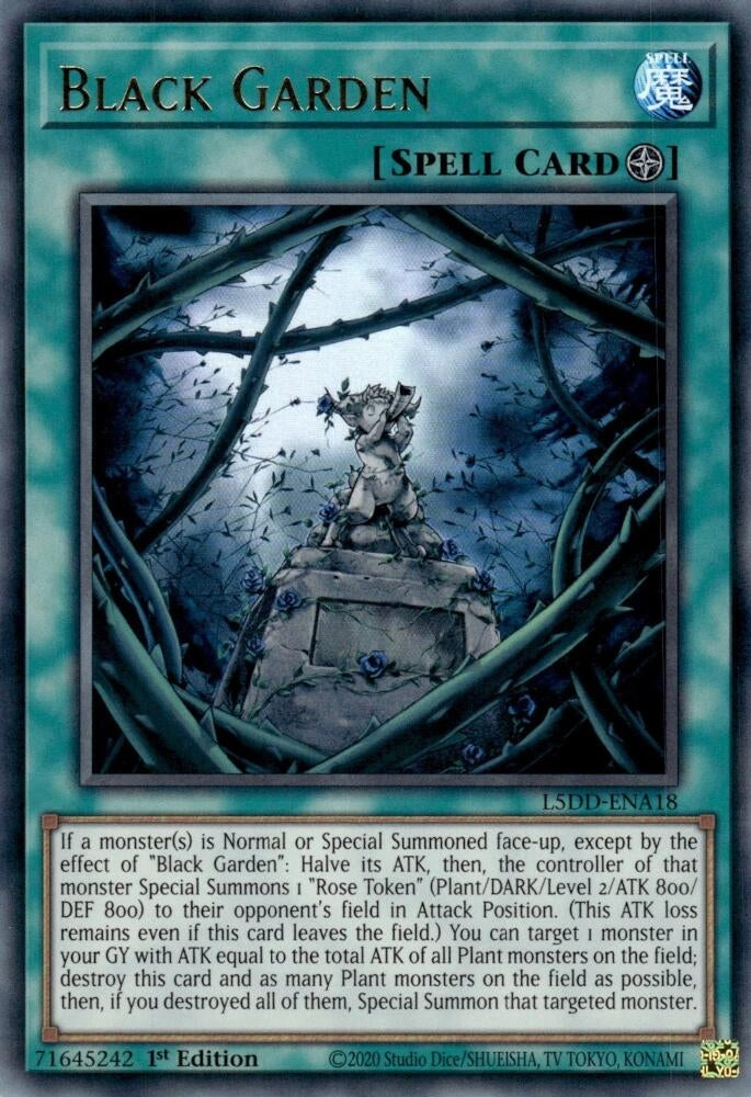 Image for Black Garden (Ultra Rare) (L5DD-ENA18) - YuGiOh