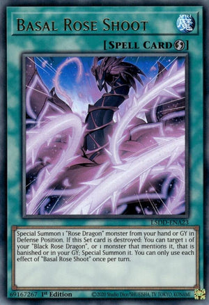 Basal Rose Shoot (Ultra Rare) (L5DD-ENA23)