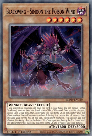 Blackwing - Simoon the Poison Wind (L5DD-ENC10)