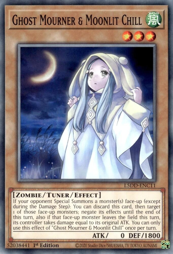 Image for Ghost Mourner & Moonlit Chill (L5DD-ENC11) - YuGiOh