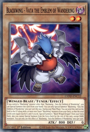 Blackwing - Vata the Emblem of Wandering (L5DD-ENC12)