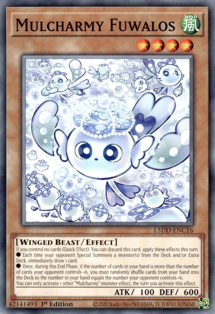 Image for Mulcharmy Fuwalos (L5DD-ENC16) - YuGiOh