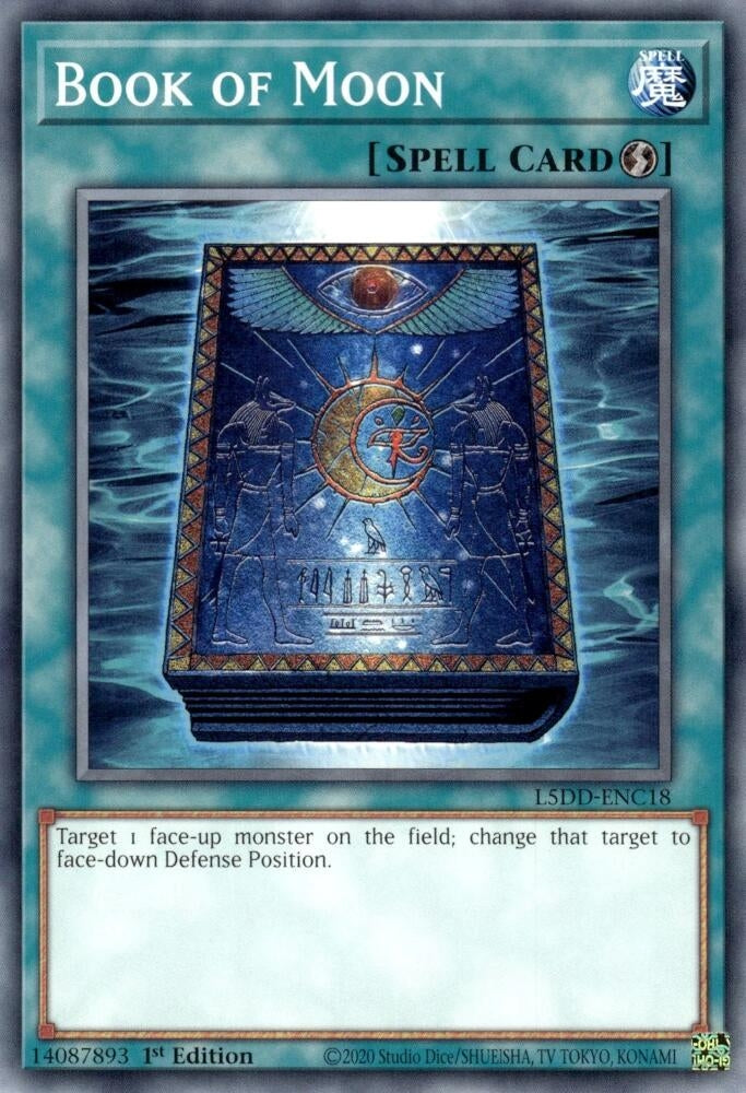 Image for Book of Moon (L5DD-ENC18) - YuGiOh