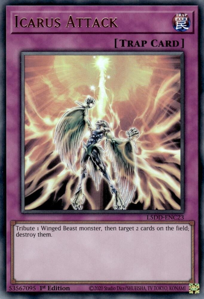 Image for Icarus Attack (L5DD-ENC23) - YuGiOh