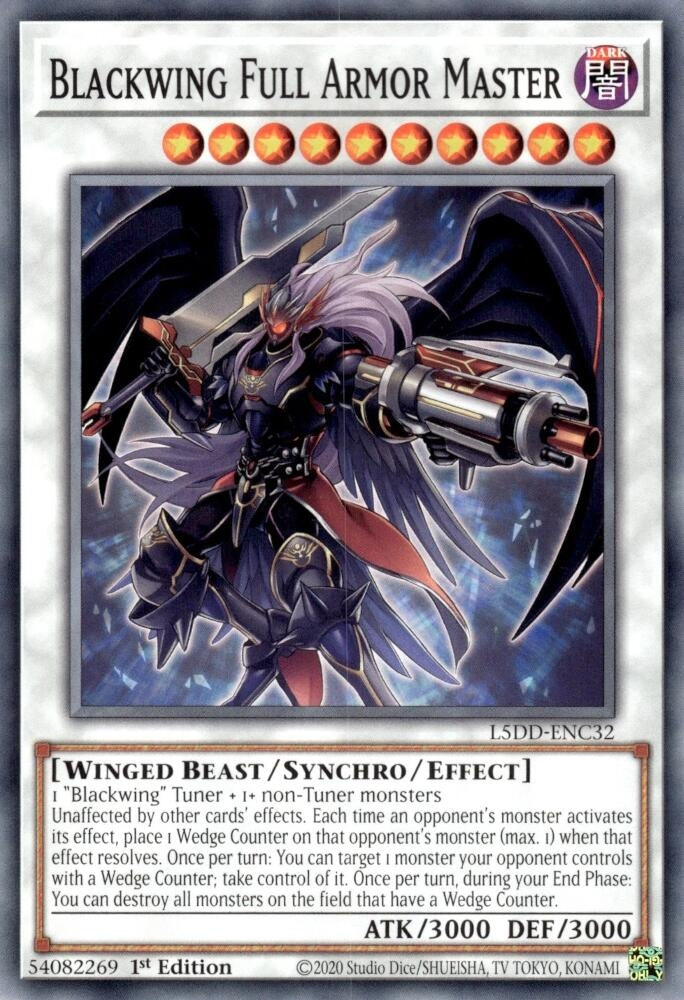 Image for Blackwing Full Armor Master (L5DD-ENC32) - YuGiOh