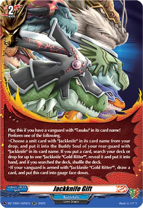 Image for Jackknife Gift (DZ-TB01/025EN) - Cardfight Vanguard
