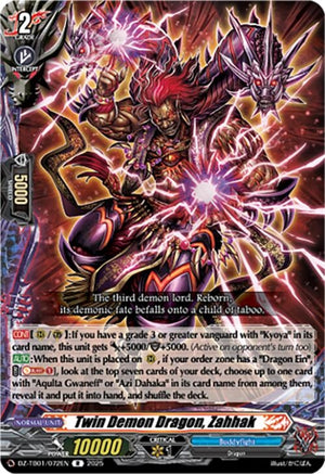 Twin Demon Dragon, Zahhak (DZ-TB01/072EN)