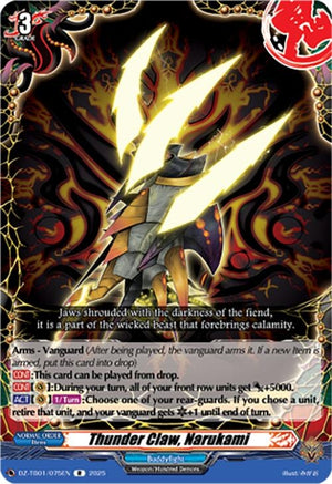 Thunder Claw, Narukami (DZ-TB01/075EN)